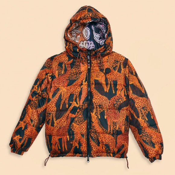 FARM Rio Multicolor Patterned Puffer Jacket - Picture 15 of 15